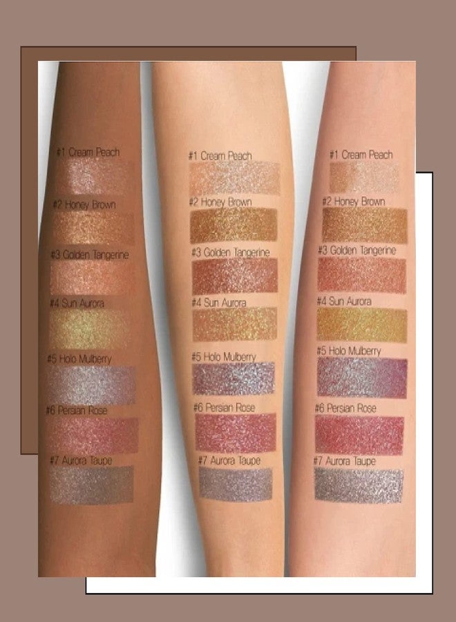 تاتش إن سول ظلال عيون لامعة من تاتش إن سول ميتاليست (رقم 4 صن أورورا) - بودرة الماس واللؤلؤ لإطلالة ثلاثية الأبعاد - بريق ساحر - Image 5